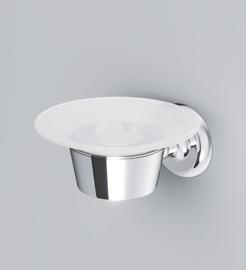 A8034200 Like, Стеклянная мыльница с настенным держателем A8034200 Like, Стеклянная мыльница с настенным держателем