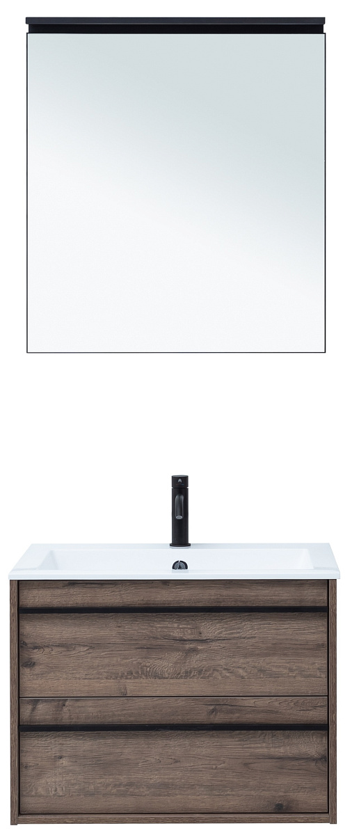 Мебель для ванной Aquanet Lino 70 Дуб Веллингтон Мебель для ванной Aquanet Lino 70 Дуб Веллингтон