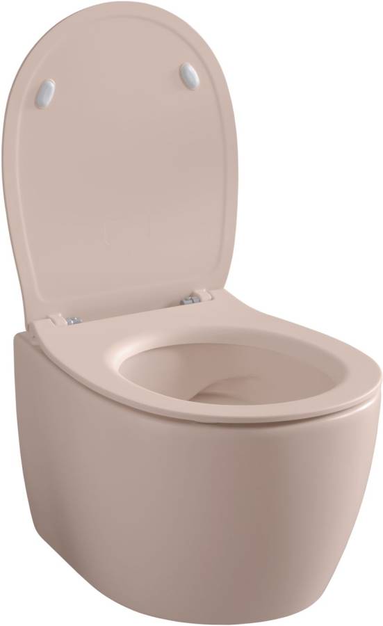 Чаша подвесного унитаза Allen Brau Fantasy 4.11004.SM розовый Чаша подвесного унитаза Allen Brau Fantasy 4.11004.SM розовый