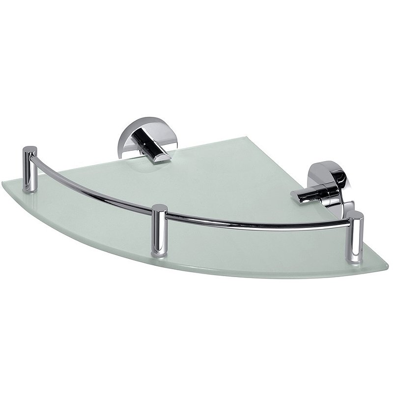 Полочка стеклянная угловая Полочка стеклянная угловая