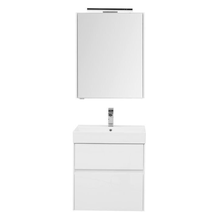 Мебель для ванной Aquanet Бруклин 60 белый Мебель для ванной Aquanet Бруклин 60 белый
