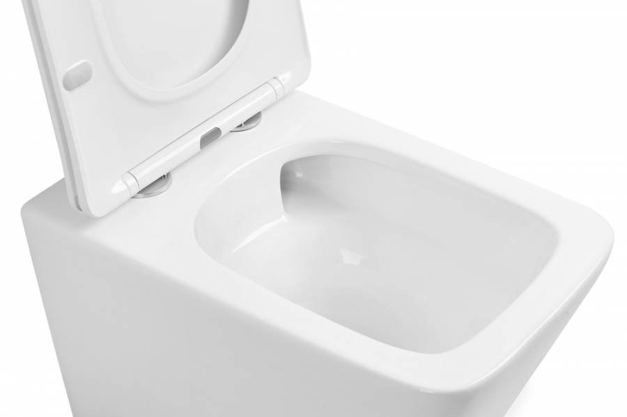 Подвесной унитаз Abber Rechteck AC1201T с микролифтом Подвесной унитаз Abber Rechteck AC1201T с микролифтом