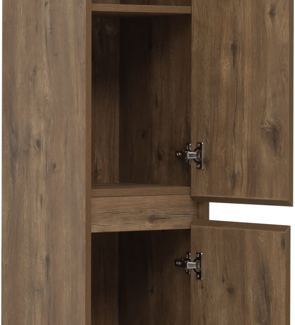 Шкаф-пенал для ванной Aquanet Nova Lite 35 дуб рустикальный Шкаф-пенал для ванной Aquanet Nova Lite 35 дуб рустикальный