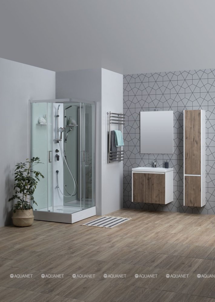 Душевая кабина Aquanet Passion S 2.0 90x90, прозрачное стекло Душевая кабина Aquanet Passion S 2.0 90x90, прозрачное стекло