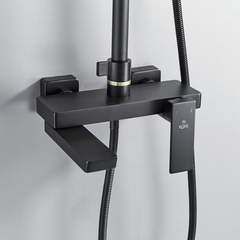 Душевая стойка со смесителем ROSE R18H R1836H Душевая стойка со смесителем ROSE R18H R1836H