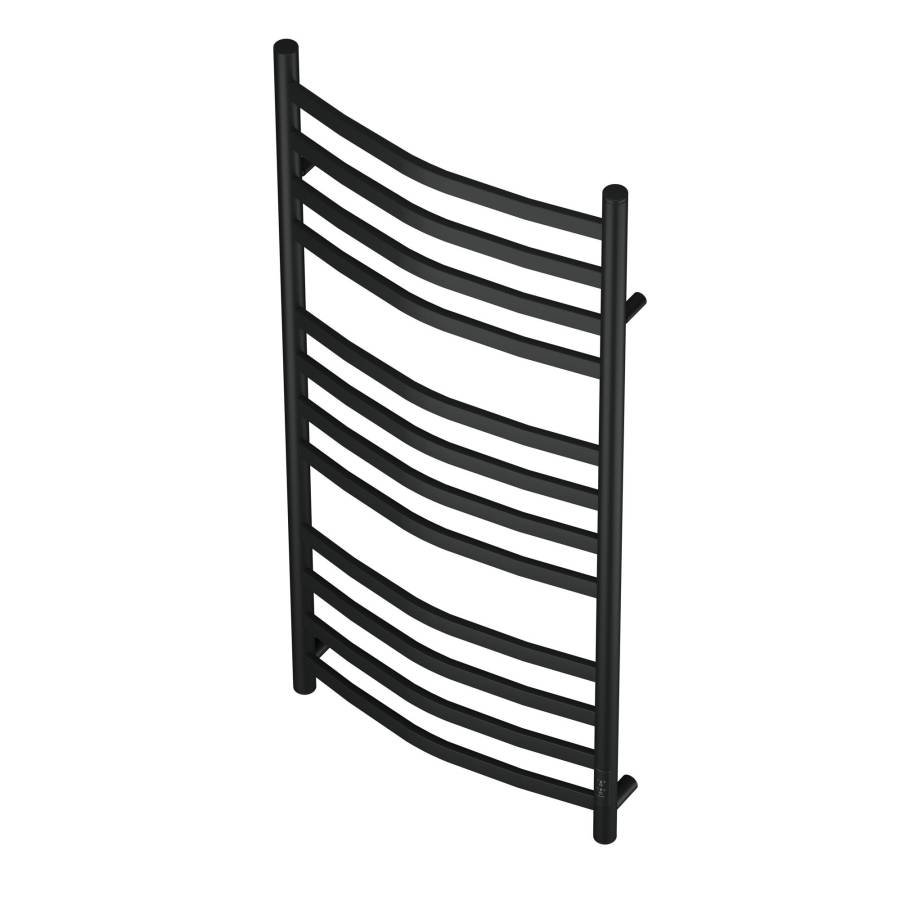 Полотенцесушитель электрический Point Антея PN17852B П12 500x1200, диммер справа, черный Полотенцесушитель электрический Point Антея PN17852B П12 500x1200, диммер справа, черный