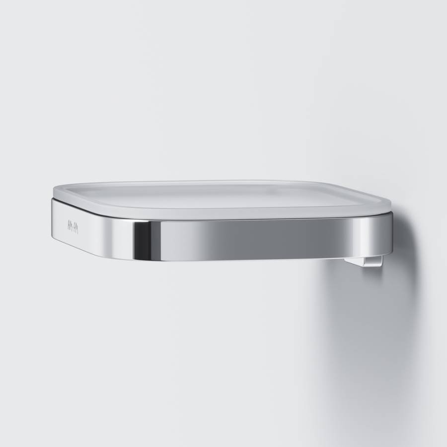 A8F34200 Func Стеклянная мыльница с настенным держателем A8F34200 Func Стеклянная мыльница с настенным держателем