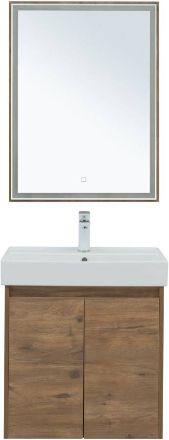 Мебель для ванной Aquanet Nova Lite 60 дуб рустикальный (2 дверцы) Мебель для ванной Aquanet Nova Lite 60 дуб рустикальный (2 дверцы)