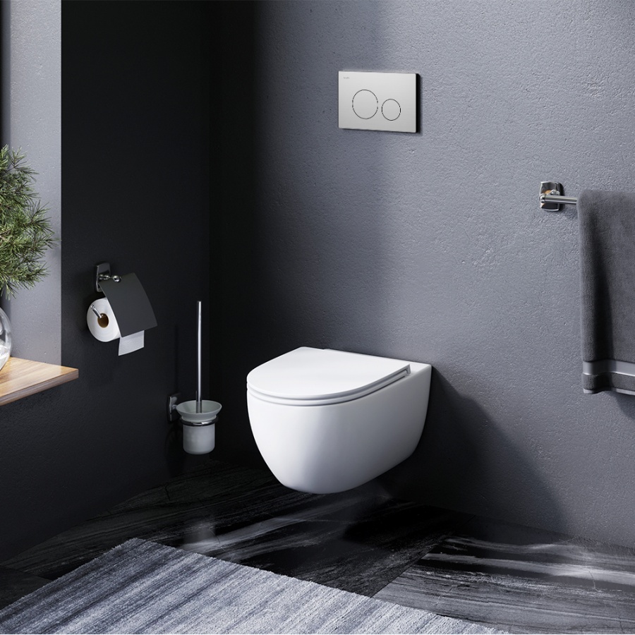 C111700SC Awe подвесной унитаз FlashClean с сиденьем микролифт C111700SC Awe подвесной унитаз FlashClean с сиденьем микролифт