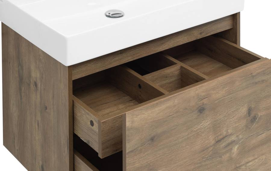 Мебель для ванной Aquanet Nova Lite 75 дуб рустикальный (1 ящик) Мебель для ванной Aquanet Nova Lite 75 дуб рустикальный (1 ящик)