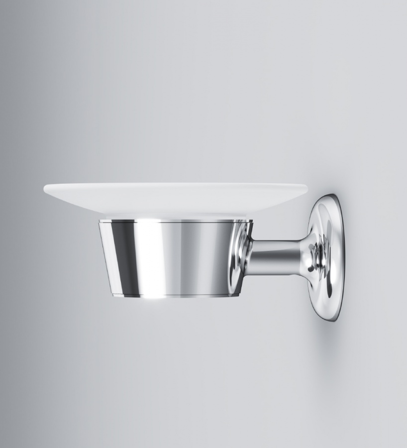 A8034200 Like, Стеклянная мыльница с настенным держателем A8034200 Like, Стеклянная мыльница с настенным держателем