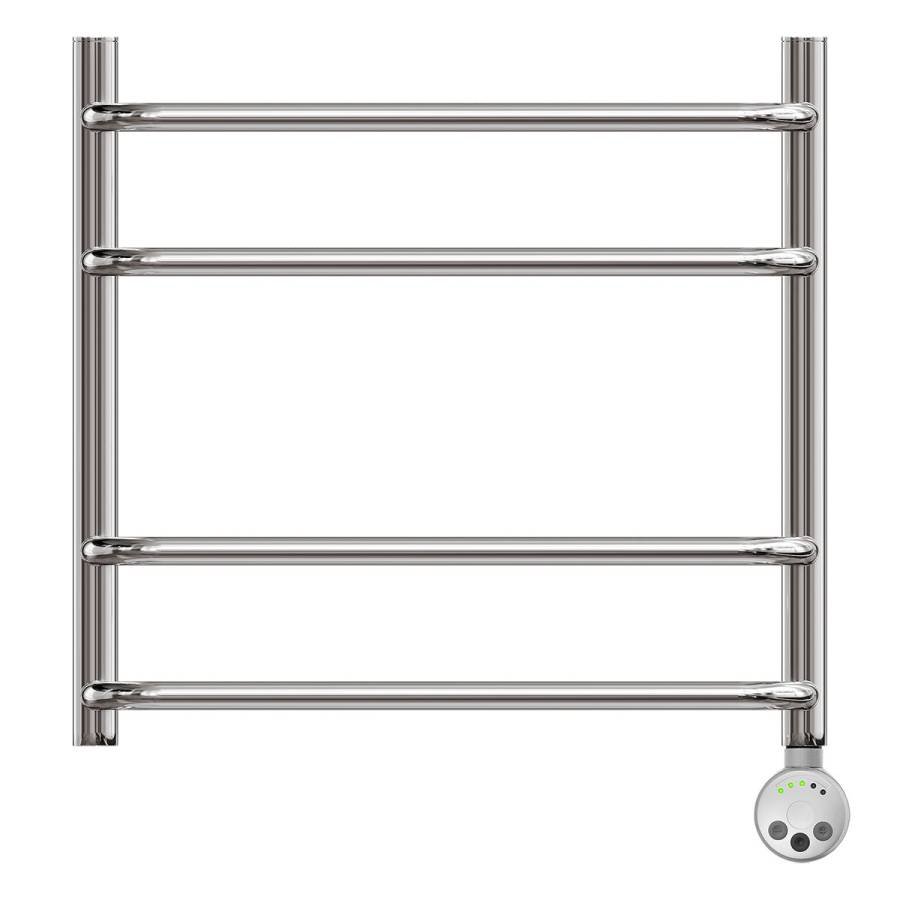 Полотенцесушитель электрический Point Нептун PN09155E П4 500x500 левый/правый, хром Полотенцесушитель электрический Point Нептун PN09155E П4 500x500 левый/правый, хром