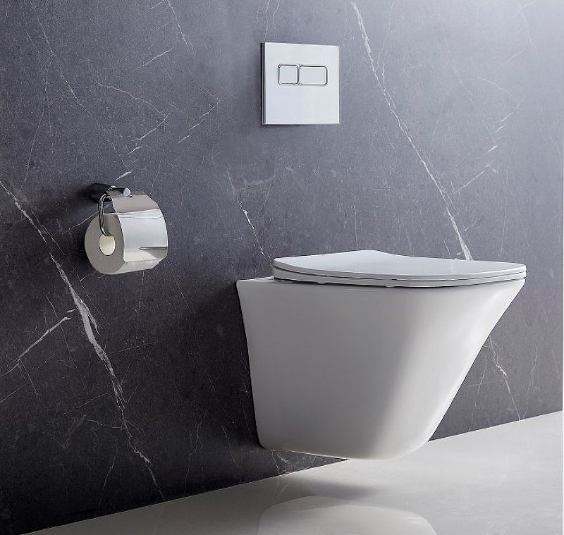 Сиденье дюропласт, soft close, металлическое крепление BB2322SC Сиденье дюропласт, soft close, металлическое крепление BB2322SC