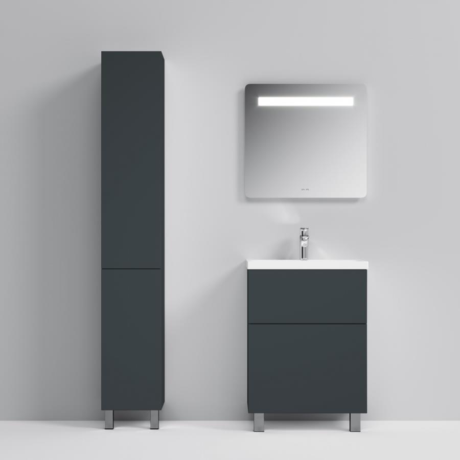 M90CSR0306GM GEM, шкаф-колонна, напольный, правый, 30 см, двери, push-to-open, графит матовый M90CSR0306GM GEM, шкаф-колонна, напольный, правый, 30 см, двери, push-to-open, графит матовый