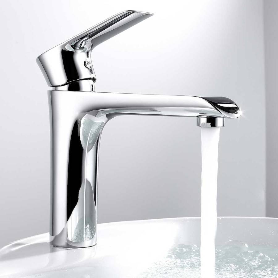 Смеситель для раковины Esse VBF-1E1CH однорычажный, хром Смеситель для раковины Esse VBF-1E1CH однорычажный, хром