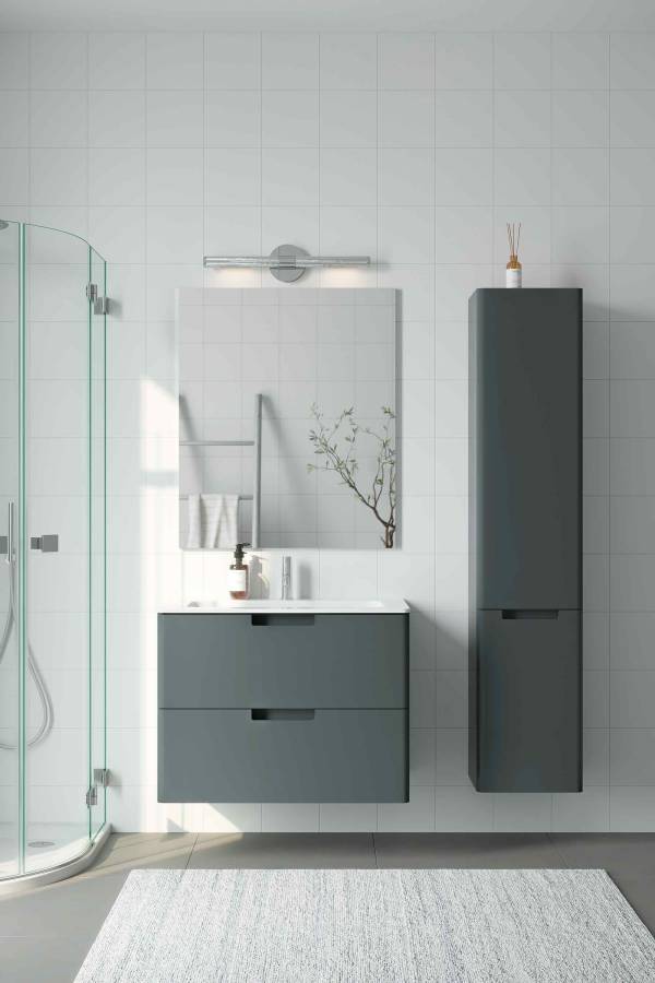 Тумба с раковиной Creto Bravo Gray 100 см Тумба с раковиной Creto Bravo Gray 100 см