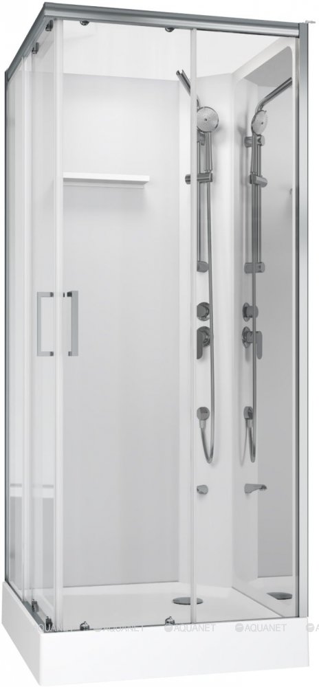 Душевая кабина Aquanet Passion S 2.0 90x90, прозрачное стекло Душевая кабина Aquanet Passion S 2.0 90x90, прозрачное стекло