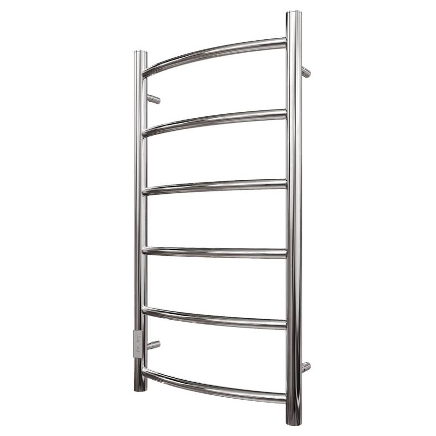 Полотенцесушитель электрический Point Афина PN04758 П6 500x800 диммер слева, хром Полотенцесушитель электрический Point Афина PN04758 П6 500x800 диммер слева, хром