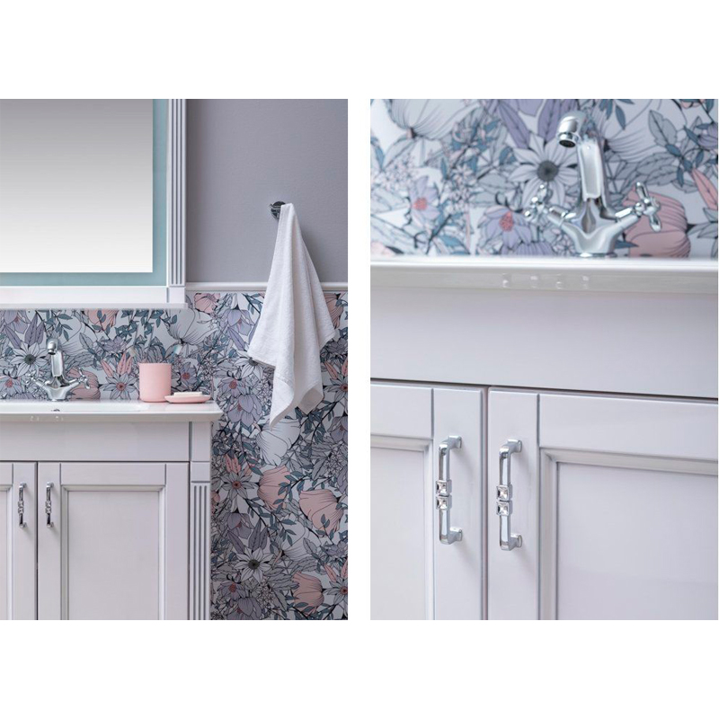 Комплект мебели для ванной Aquanet Селена 90 белый/серебро Комплект мебели для ванной Aquanet Селена 90 белый/серебро