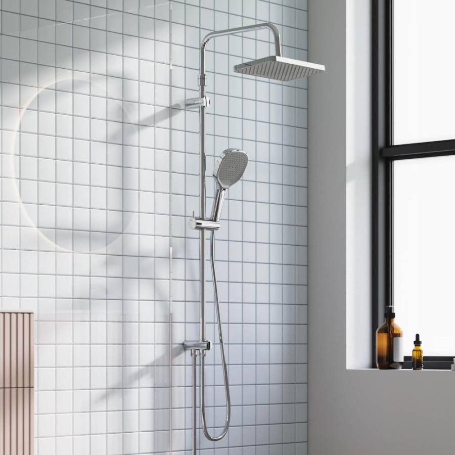 940000000 Merkur душ.система: верх.душ 310*200 мм, ручн.душ 3 ф-ции 130*250 мм, штанга 1050-1450, хр 940000000 Merkur душ.система: верх.душ 310*200 мм, ручн.душ 3 ф-ции 130*250 мм, штанга 1050-1450, хр