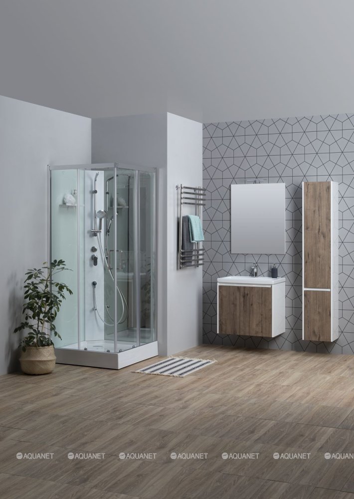 Душевая кабина Aquanet Passion S 2.0 90x90, прозрачное стекло Душевая кабина Aquanet Passion S 2.0 90x90, прозрачное стекло