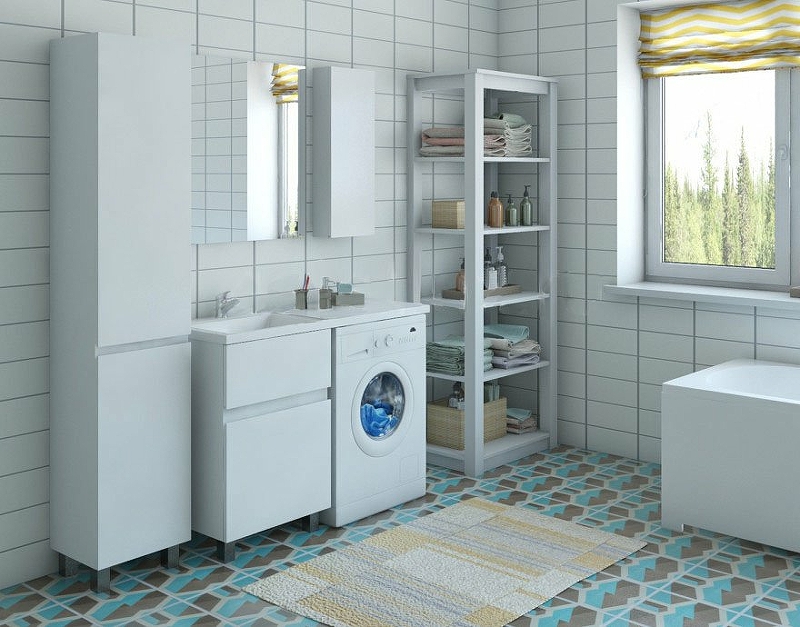 Комплект мебели Dallas Luxe 1500х482 левосторонний напольный 2 ящика  (ШхГхВ) 848х476х860 Комплект мебели Dallas Luxe 1500х482 левосторонний напольный 2 ящика  (ШхГхВ) 848х476х860