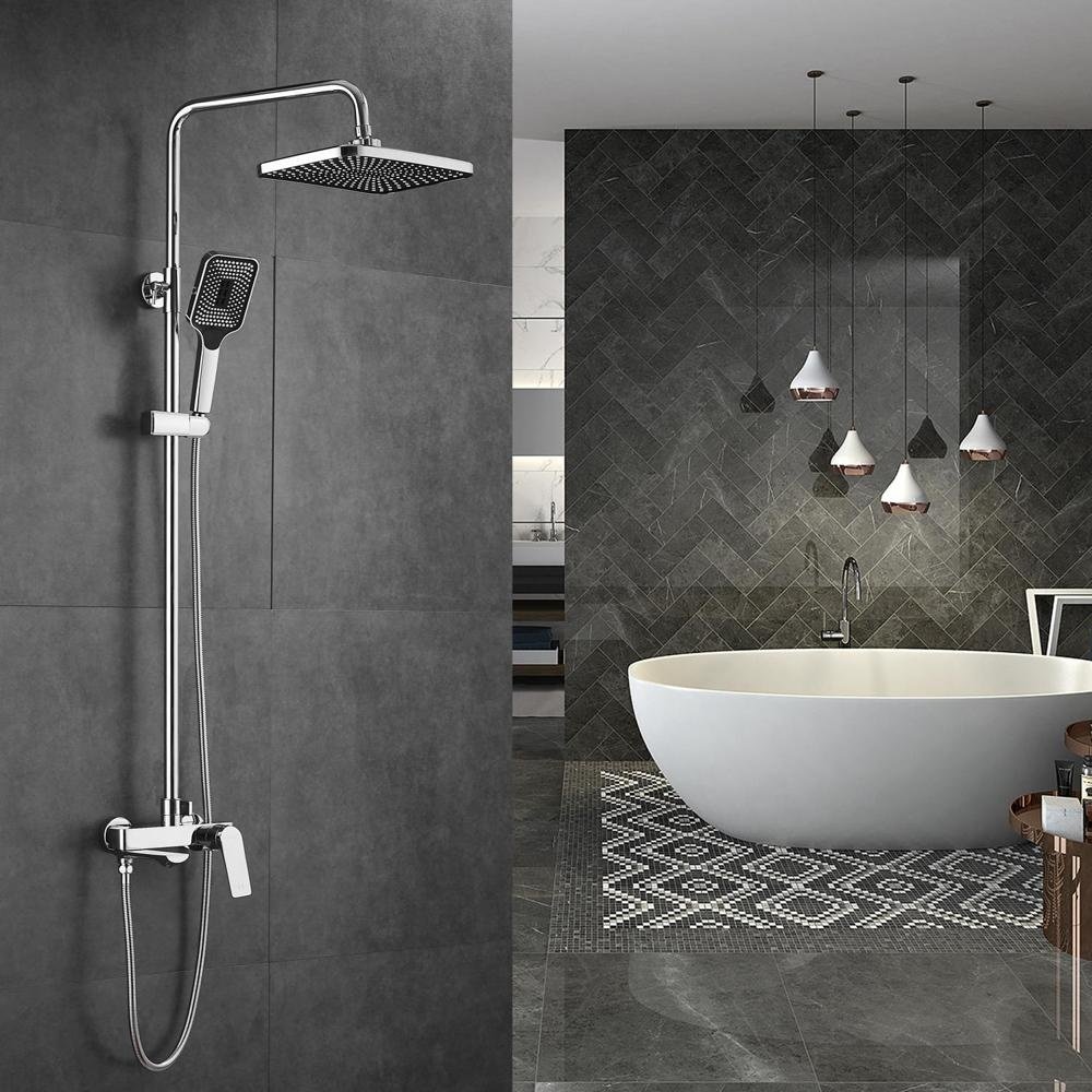 Душевая система Shevanik, латунь S9136 хром Душевая система Shevanik, латунь S9136 хром