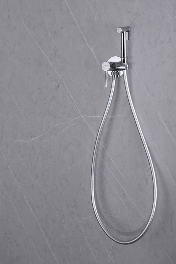 Смеситель ABBER Wasser Kreis AF8125 с гигиеническим душем, хром Смеситель ABBER Wasser Kreis AF8125 с гигиеническим душем, хром