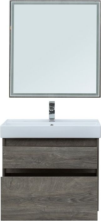 Мебель для ванной Aquanet Nova Lite 75 дуб рошелье (2 ящика) Мебель для ванной Aquanet Nova Lite 75 дуб рошелье (2 ящика)