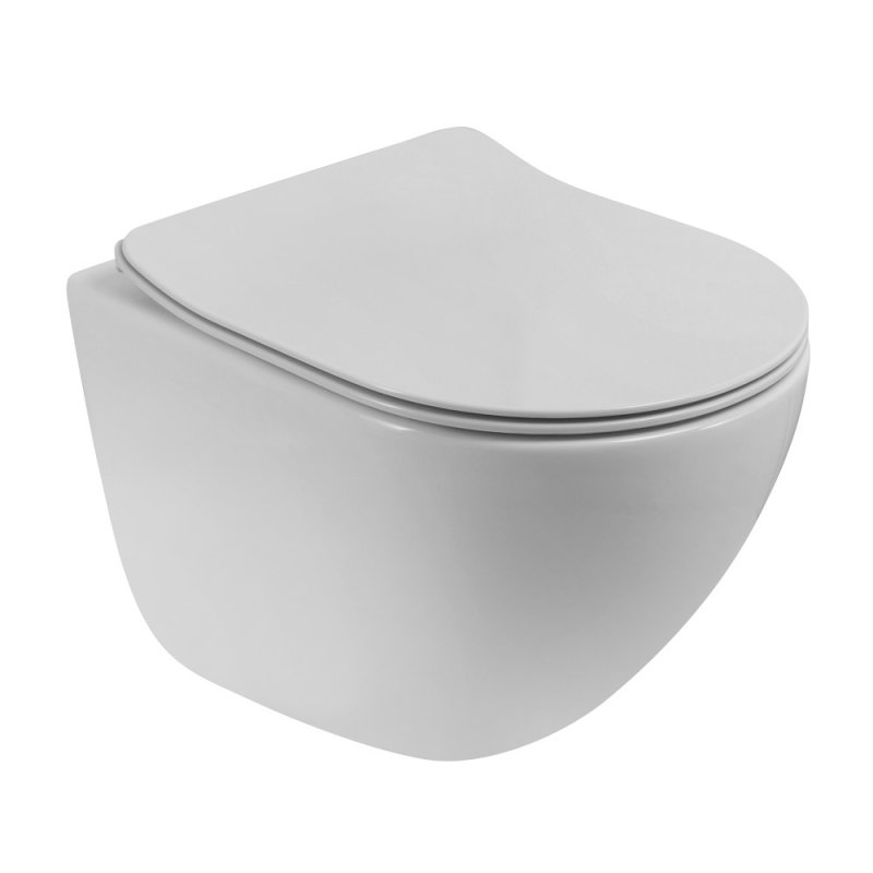 AMANDA-TOR Чаша унитаза подвесного безободкового, закрытый низ, смыв TORNADO, BB051CH-TOR-FC AMANDA-TOR Чаша унитаза подвесного безободкового, закрытый низ, смыв TORNADO, BB051CH-TOR-FC