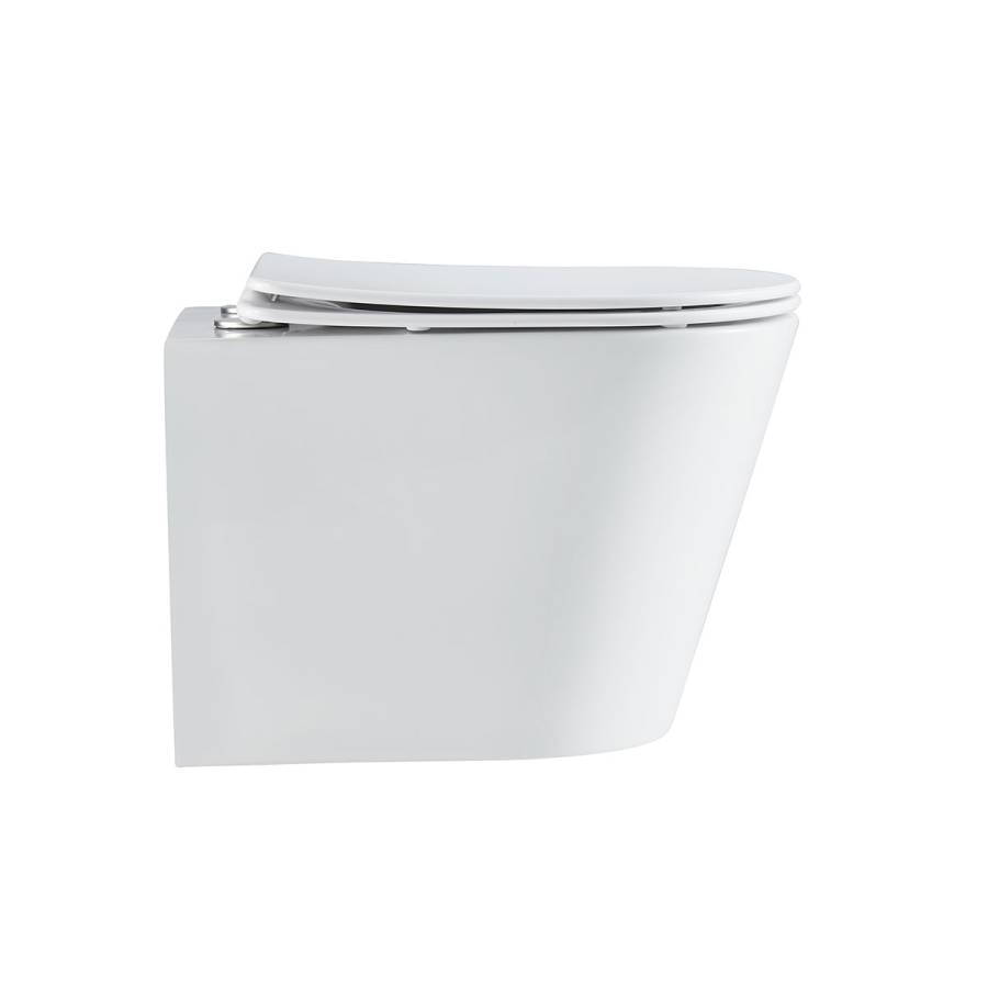 Унитаз подвесной Tornado Piatti VT1-11T безободковы, цвет белый, ультратонкое soft-close сиденье Унитаз подвесной Tornado Piatti VT1-11T безободковы, цвет белый, ультратонкое soft-close сиденье