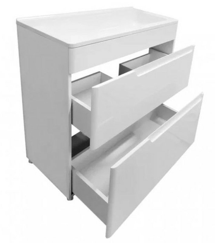 Комплект мебели Kare Luxe 600х450 напольный 2 ящика (ШхГхВ) 598х446х860 Комплект мебели Kare Luxe 600х450 напольный 2 ящика (ШхГхВ) 598х446х860