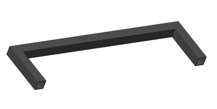 Держатель для полотенца ATOLLO, черный матовый ATrl.30\M Держатель для полотенца ATOLLO, черный матовый ATrl.30\M