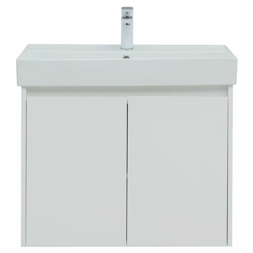 Мебель для ванной Aquanet Nova Lite 75 белый глянец (2 дверцы) Мебель для ванной Aquanet Nova Lite 75 белый глянец (2 дверцы)