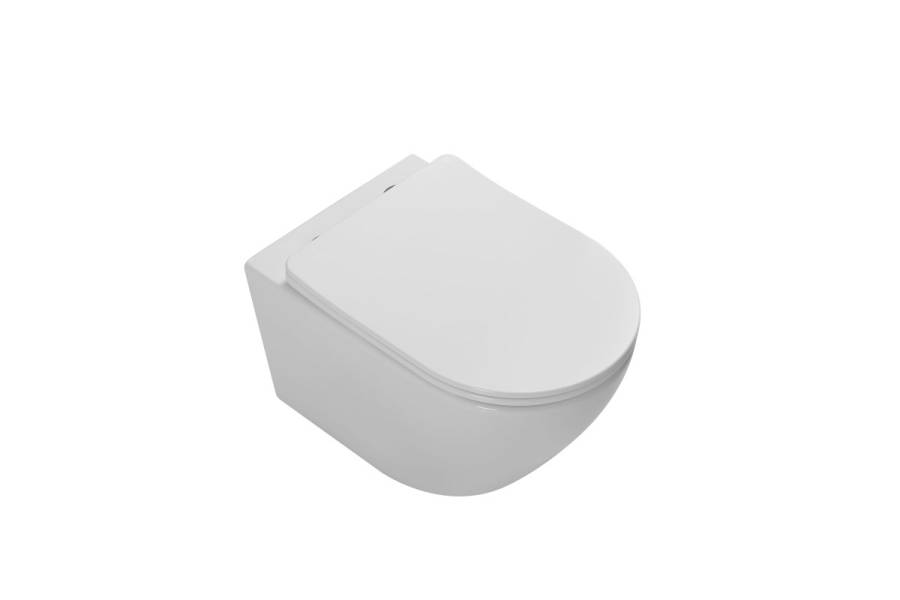 Унитаз подвесной Globo VT1-14T Tornado, цвет белый, ультратонкое soft-close сиденье Унитаз подвесной Globo VT1-14T Tornado, цвет белый, ультратонкое soft-close сиденье