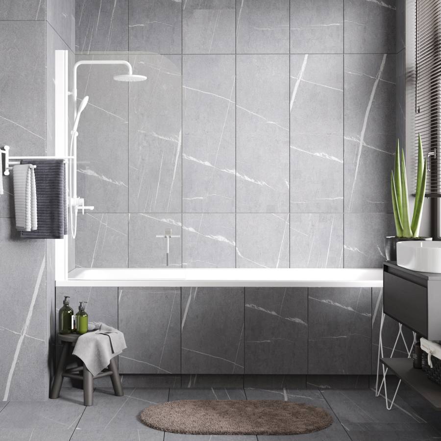Leine 35P01-80WHITE Стеклянная шторка на ванну Wasserkraft Leine 35P01-80WHITE Стеклянная шторка на ванну Wasserkraft