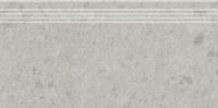 Ступень Чеппо ди Гре серый светлый матовый обрезной 30x60x0,9