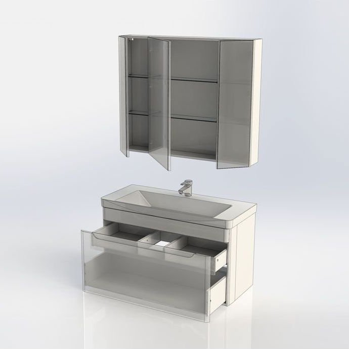 Мебель для ванной Aquanet София 105 белый Мебель для ванной Aquanet София 105 белый