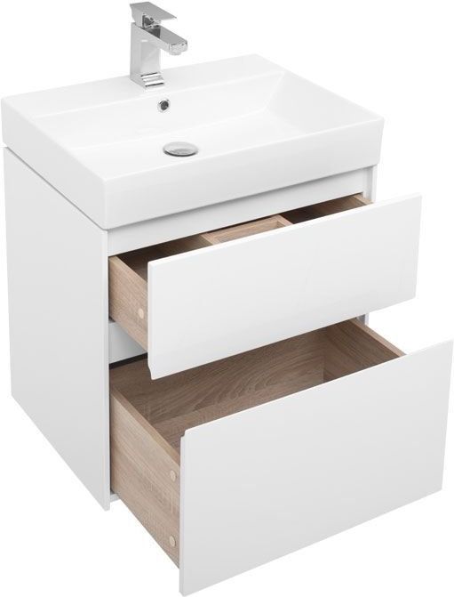 Мебель для ванной Aquanet Бруклин 60 белый Мебель для ванной Aquanet Бруклин 60 белый