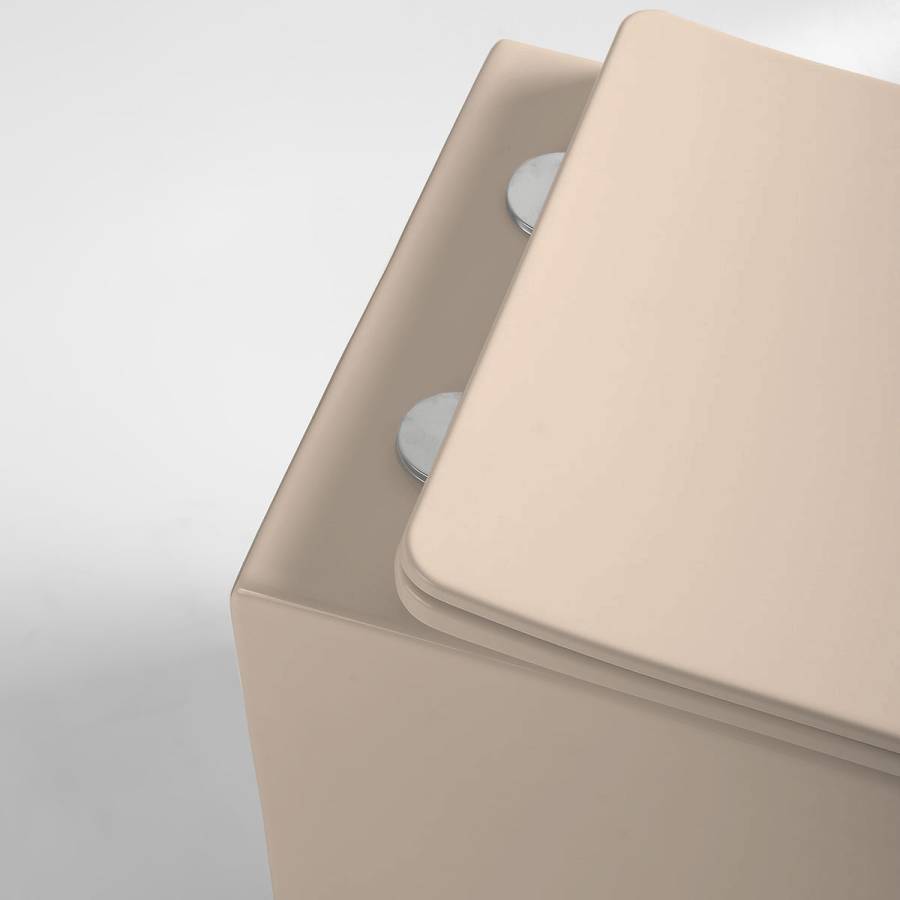 Унитаз подвесной Piatti VT1-11SMC, цвет капучино матовый, ультратонкое soft-close сиденье Унитаз подвесной Piatti VT1-11SMC, цвет капучино матовый, ультратонкое soft-close сиденье