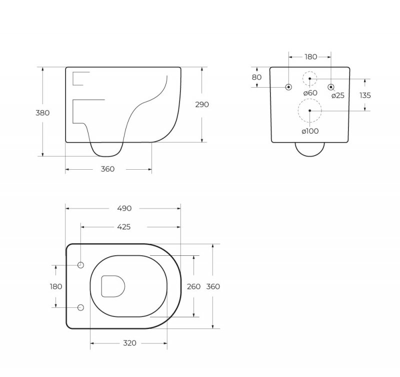 SOFT-TOR Чаша унитаза подвесного безободкового, смыв TORNADO, BB084CH-TOR SOFT-TOR Чаша унитаза подвесного безободкового, смыв TORNADO, BB084CH-TOR