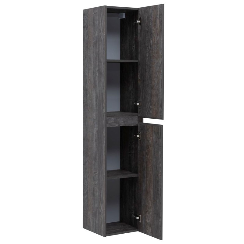 Пенал Aquanet Nova Lite 35 дуб серый Пенал Aquanet Nova Lite 35 дуб серый