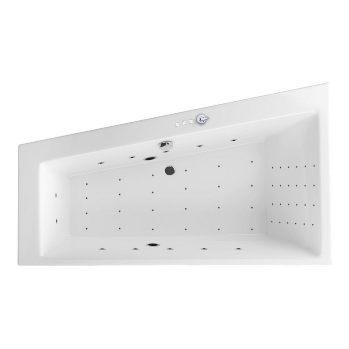 Ванна EXCELLENT Sfera Slim 170x100 (левая) "NANO" (хром) Ванна EXCELLENT Sfera Slim 170x100 (левая) "NANO" (хром)