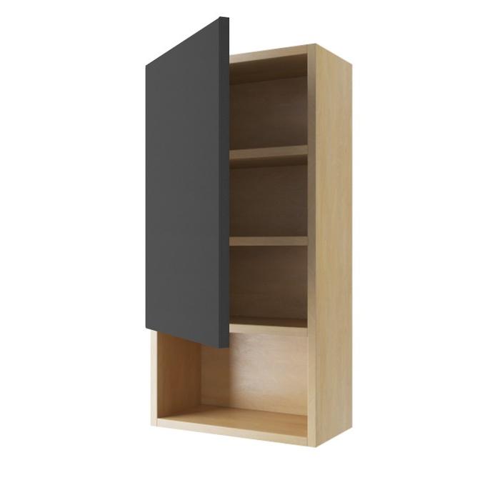 Шкаф подвесной с дверцей EXCELLENT Tuto 40 см (черный/дуб) левый Шкаф подвесной с дверцей EXCELLENT Tuto 40 см (черный/дуб) левый