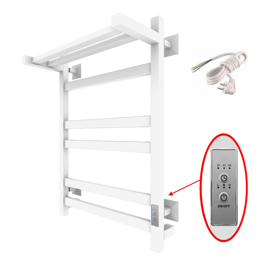 Полотенцесушитель Пэк сп 21 кв П 60х50 белый ВГП Полотенцесушитель Пэк сп 21 кв П 60х50 белый ВГП