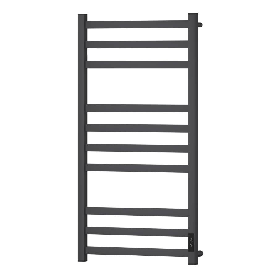 Полотенцесушитель электрический Point Меркурий PN83850GR П10 500x1000, диммер справа, графит премиум Полотенцесушитель электрический Point Меркурий PN83850GR П10 500x1000, диммер справа, графит премиум