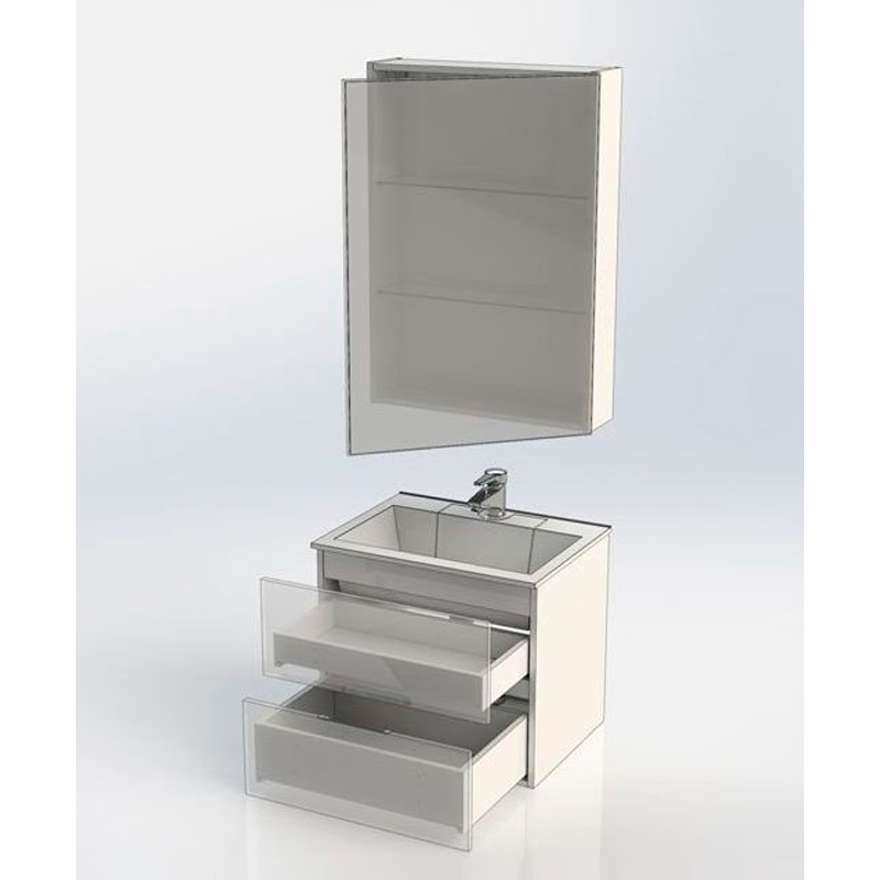 Мебель для ванной Aquanet Алвита 60 белый Мебель для ванной Aquanet Алвита 60 белый