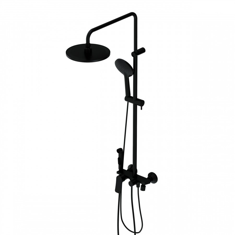 DX220910300_xxx Apollo, душевая система со смесителем-полкой: верхний душ 230мм, ручной душ 120мм, DX220910300_xxx Apollo, душевая система со смесителем-полкой: верхний душ 230мм, ручной душ 120мм,