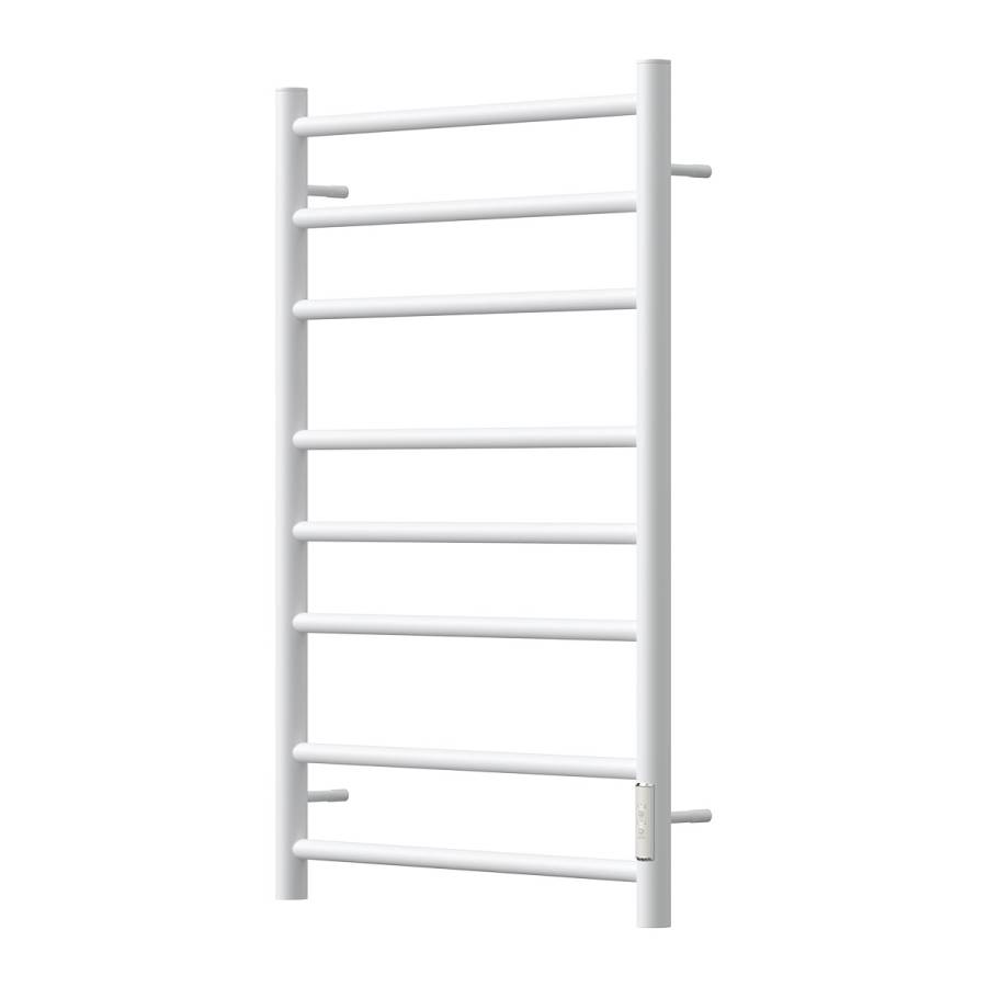 Полотенцесушитель электрический Point Аврора PN10848W П8 400x800 диммер справа, белый Полотенцесушитель электрический Point Аврора PN10848W П8 400x800 диммер справа, белый