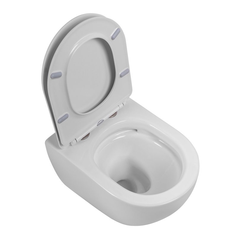 Сиденье с металлическими креплениями, системой Soft close CZR-870-SC Сиденье с металлическими креплениями, системой Soft close CZR-870-SC